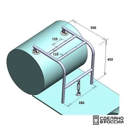 Стойка для сиденья с бортовым креплением в НЛ АМГ5