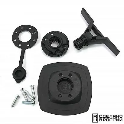 Утка (Кнехт) швартовая c креплением на баллон с замком быстросъемным