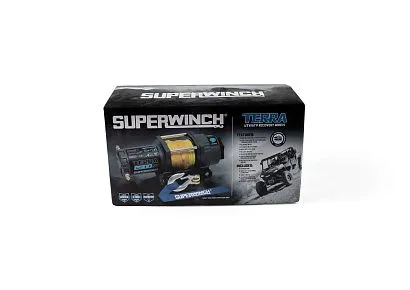 Superwinch TERRA 35 лебедка электрическая синт. трос