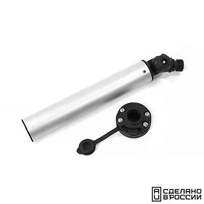 Держатель спиннинга торцевой на палубу быстросъемный, алюминий