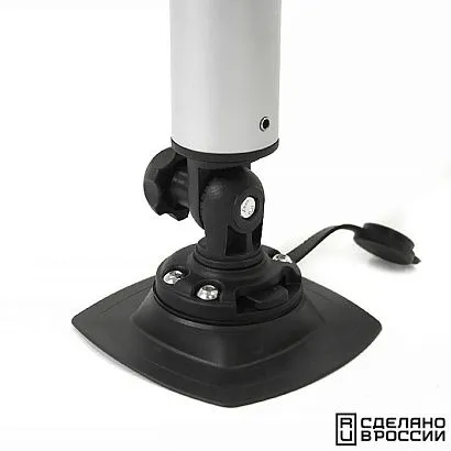 Держатель спиннинга торцевой на баллон быстросъемный, алюминий