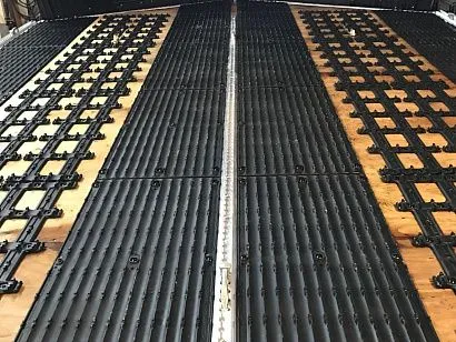 Пластиковая нескользящая сетка для прицепа для Снегоходов