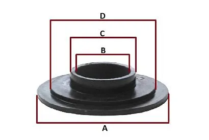 Втулка пластмассовая для катка 04-116-50