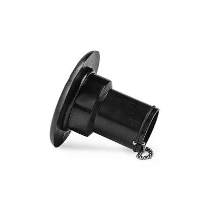 Заливная горловина топливного бака SeaFlo, патрубок 40 мм чёрный