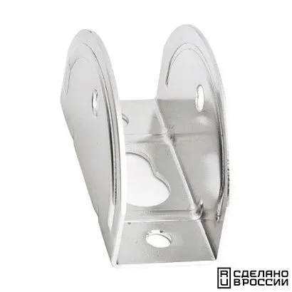 Кронштейн для трапа под трубу 25мм нержавеющая сталь