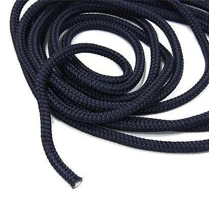 Трос плетеный ШВАРТОВЫЙ 10,0 мм, 1500 кг, 6 м, с огоном 30 см