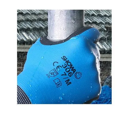 Перчатки защитные SHOWA Hold Durable 306 Blue, L