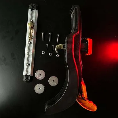 Пластиковые фиксаторы для крепления снегохода к кузову прицепа (задние) для Снегоходов