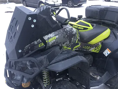 Вынос радиатора (черный) для Can-Am (BRP)