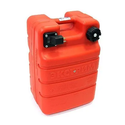 Бак усиленный для лодочных моторов "Экстрим" 24л с адаптером LB-0024-A