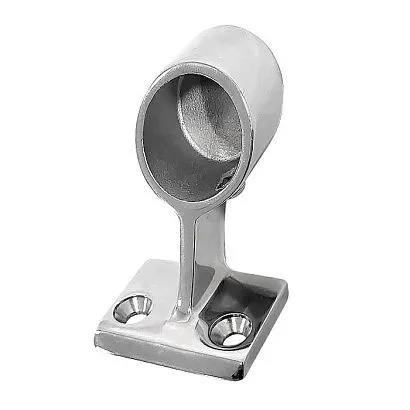 Держатель леера 25мм передний несквозной, наклон 60 град