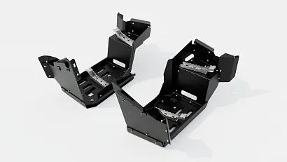 Пороги усиленные для квадроцикла для LONCIN XWOLF 700L