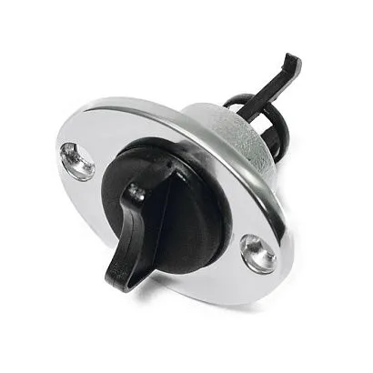 Заглушка дренажная SUNFINE 24 мм, нержавеющая сталь и нейлон