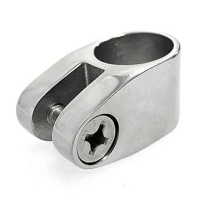 Кронштейн рамы тента 1-1/4" скользящий усиленный раскладной, нерж.сталь