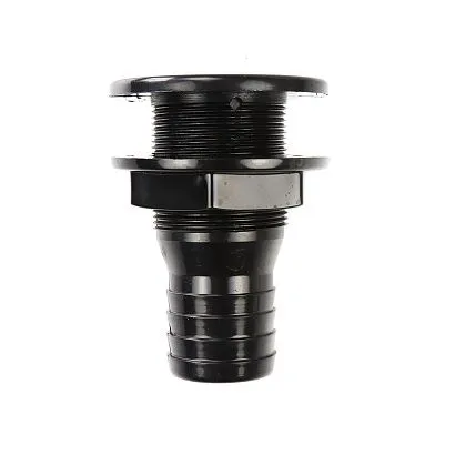 Патрубок водосброса SeaFlo 38 мм, чёрный