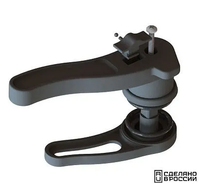 Ручка-задвижка поворотная левая, полиамид