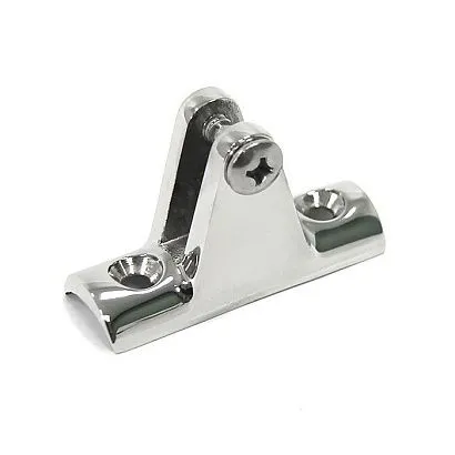 Кронштейн рамы тента на леер 22мм, нерж.сталь, с винтом