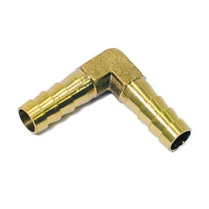 Фитинг топливный угловой SUNFINE 10 мм, латунный