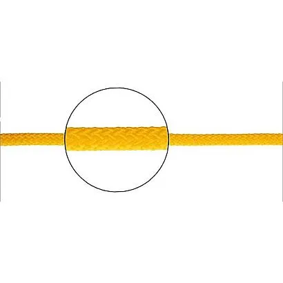 Линь плавающий 8мм*25м желтый