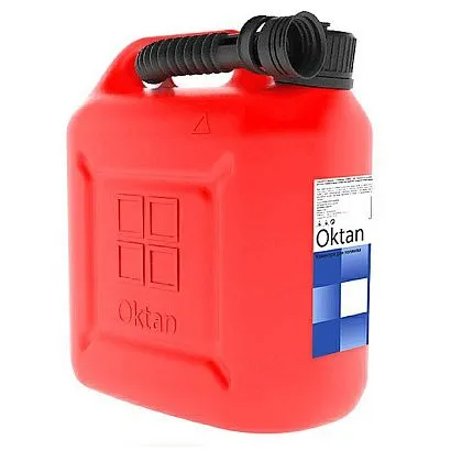 Канистра для бензина 10л с заливным устройством CLASSIC