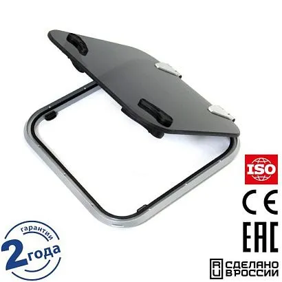 Люк палубный безрамный Пеликан 425x425 R75