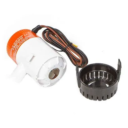 Помпа водооткачивающая SeaFlo трюмная, 24V 750 галлон/час, патрубок 19 мм