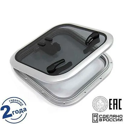 Люк палубный распашной Альбатрос 500х500