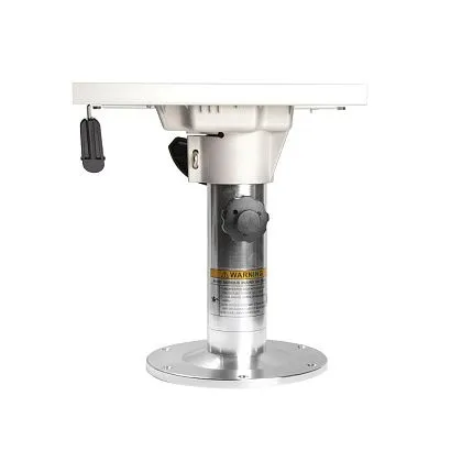 Стойка для кресла Skipper анодированный алюминий, регулируемая 330-450 мм со слайдером