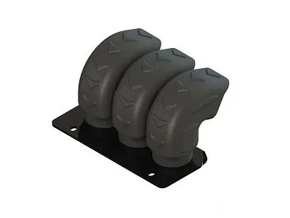 Комплект подключения шноркелей (универсальный) для Выносы радиатора и шноркели