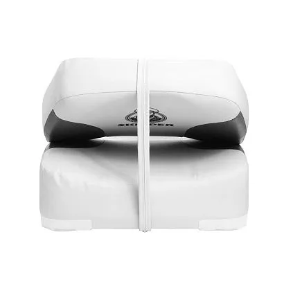 Кресло складное мягкое Skipper красный/серый