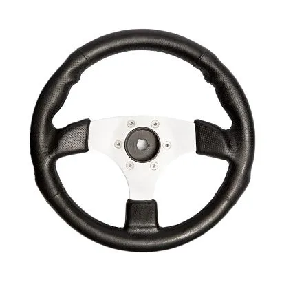 Колесо рулевое Skipper, спицы алюминиевые 340 мм, чёрный