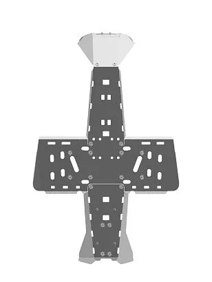 Защита днища 1 местн. для Can-Am (BRP) Квадроциклов Outlander G2/G2 Max 500/650/800/1000/1000X-MR, 2