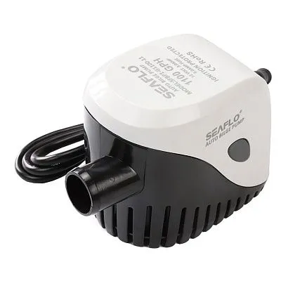 Помпа водооткачивающая автоматическая SeaFlo трюмная, 12V 1100 галлон/час, патрубок 29 мм