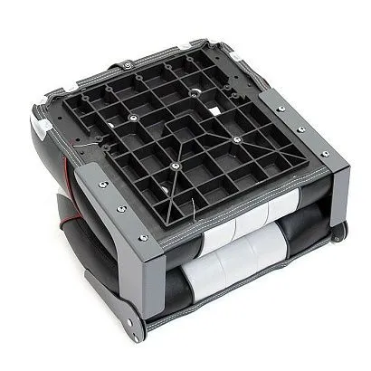 Сиденье мягкое складное Premium Centurion Boat Seat, серо-черное