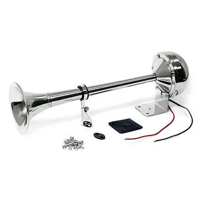 Горн электрический однотональный SUNFINE 101x410 мм, нержавеющая сталь (Замена EASTERNER C11478)