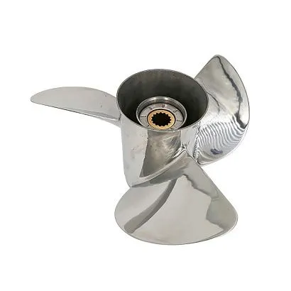 Винт гребной  Skipper для Honda 75-130HP, диаметр 14" нержавеющий, лопастей - 3, шаг 17"