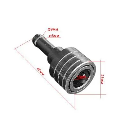 Коннектор топливный SUNFINE тип Suzuki, Mercury,Evinrude, Tohatsu, 9мм (Замена EASTERNER C14535)