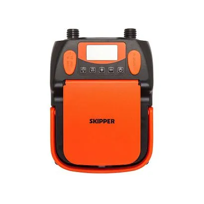 Насос электрический двухступенчатый Skipper с АКБ макс.давл.1,1 bar, макс. производ. 350л/мин., макс