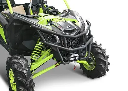 Передний бампер алюминий с креплением для лебедки SSV MAVERICK X3