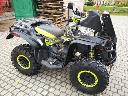 Вынос радиатора (черный) для Can-Am (BRP)