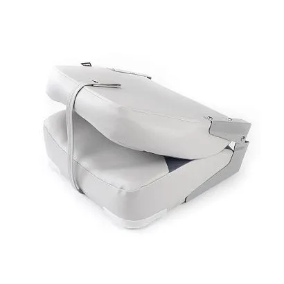 Кресло складное мягкое Skipper черный/серый