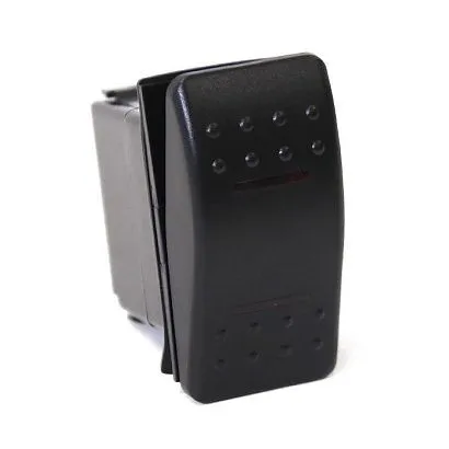 Переключатель (on)-on, SPDT, 4P с двойной подсветкой NEKEKE