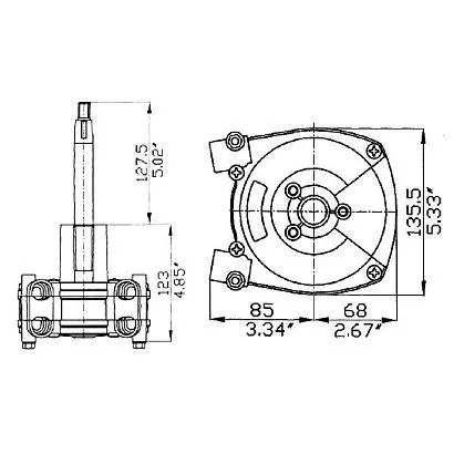 Привод рулевой T-72FC