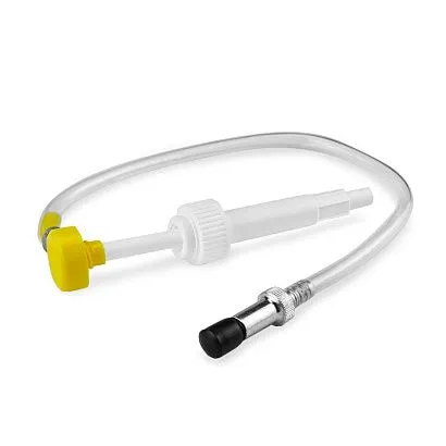 Насос ручной Skipper для замены масла в редукторе ПЛМ для Suzuki, c металлическим адаптером