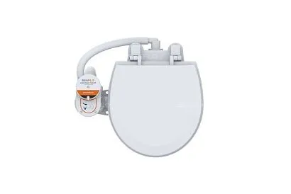 Унитаз судовой керамический с вертикальным насосом 12В (размер компакт)