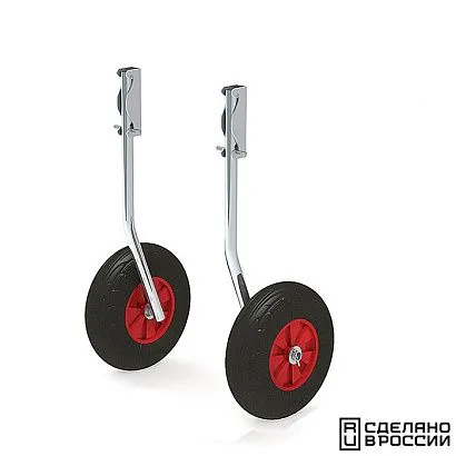 Комплект колес транцевых быстросъёмных для НЛ типа "Ротан" усиленные (310 мм)