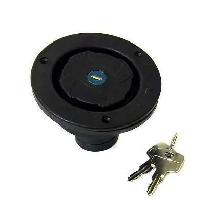 Горловина заливная SEAFLO с замком, черная