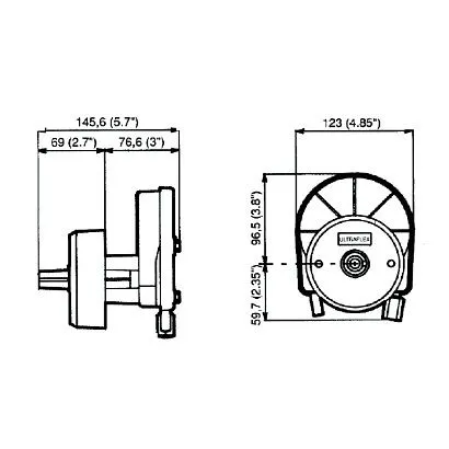 Привод рулевой T-67W (белый)