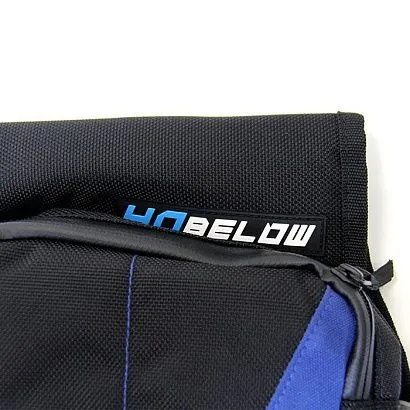 Сумка с подогревом на руль чёрно-синяя SM-12690-1