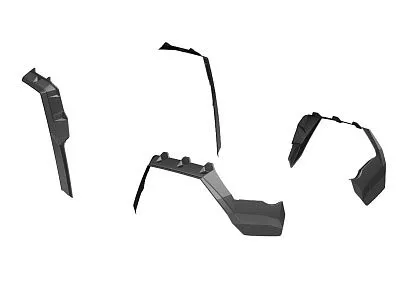 Расширители арок пластик пнд ODES